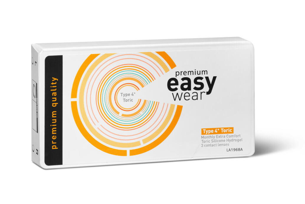 Easy Wear 4+ Toric maandlenzen (3 stuks) 01